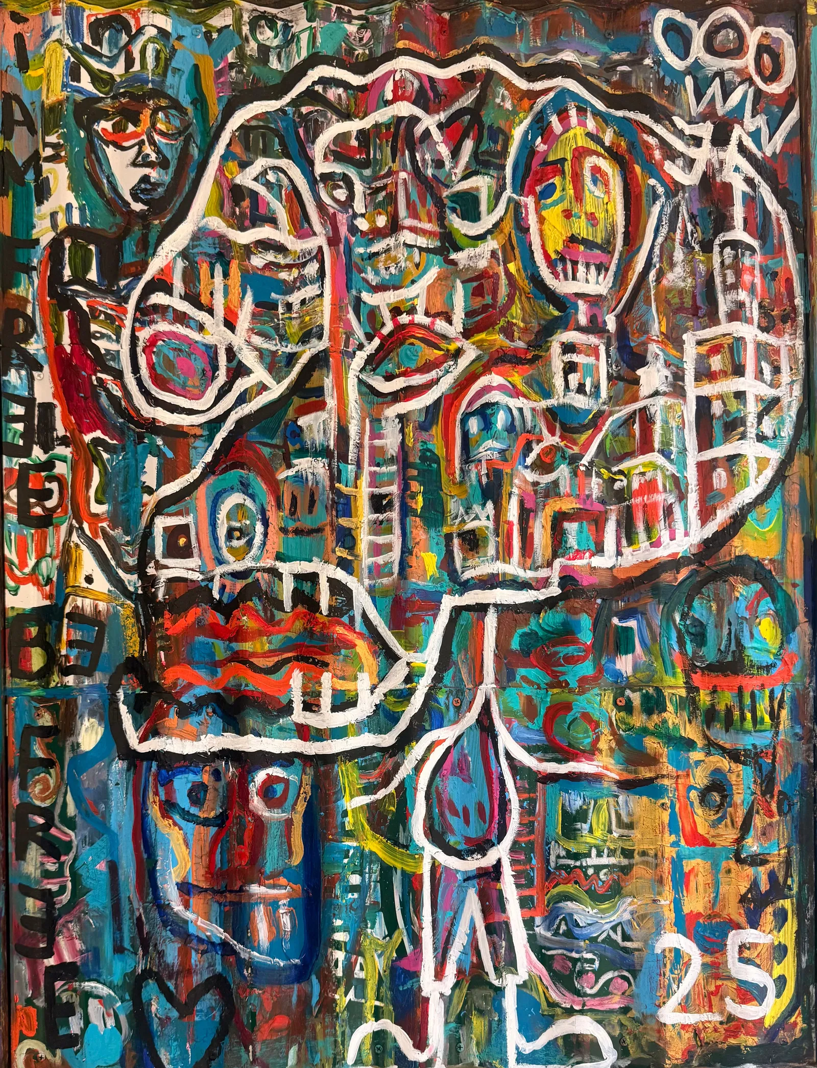I Am Free, oil on canvas, 24 x 32 in / 61 x 81 cm