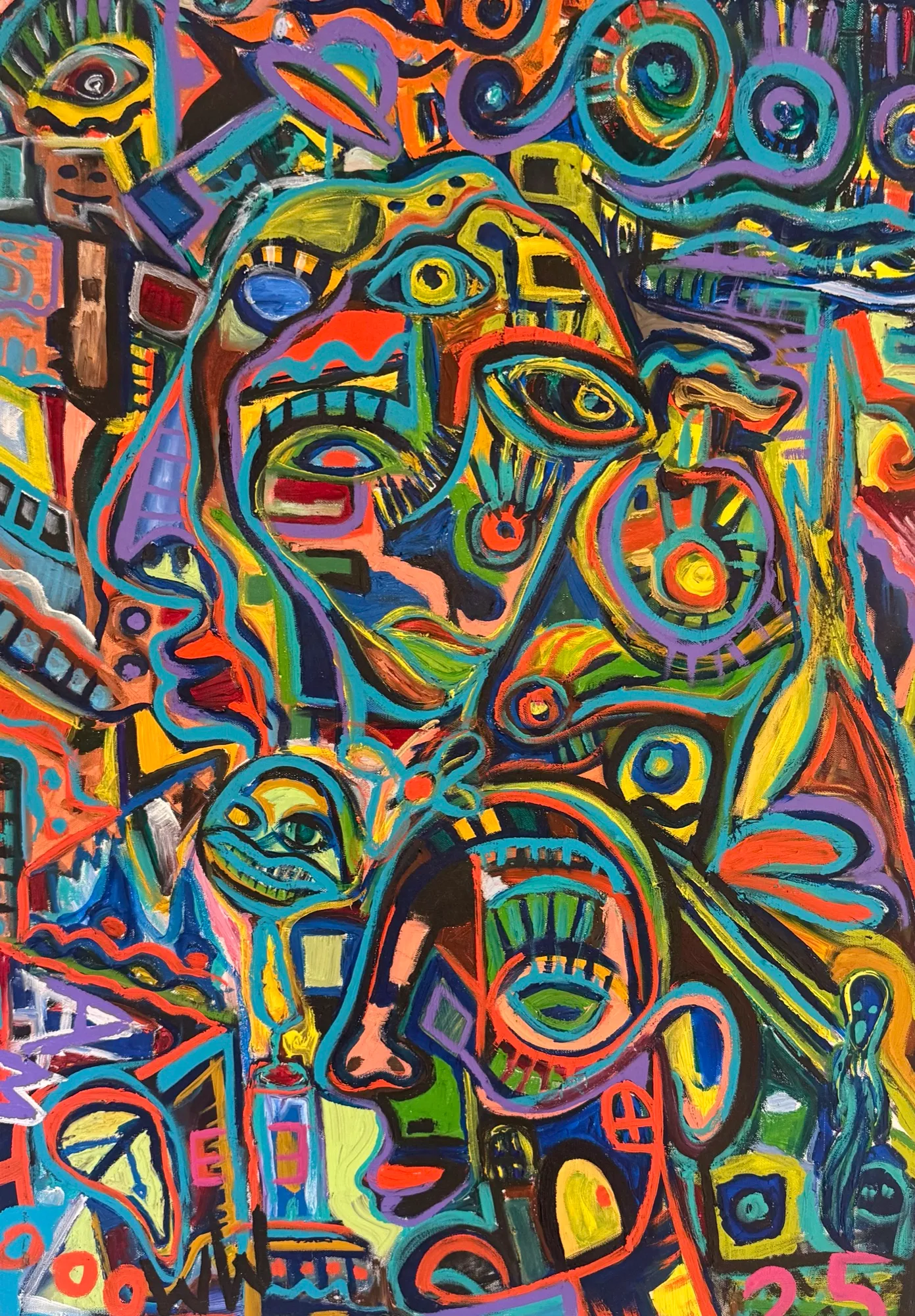 Untitled (25), oil on canvas, 30 x 42 in / 76 x 107 cm