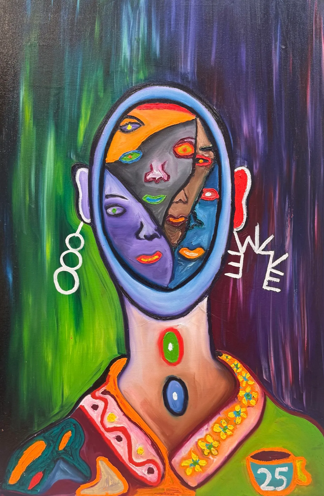 Twenty-Five, oil on canvas, 30 x 40 in / 76 x 102 cm